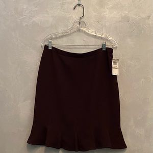 Dark brown skirt